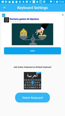 Easy Arabic keyboard and Typin android App screenshot 3