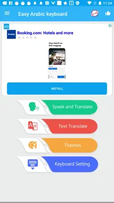 Easy Arabic keyboard and Typin android App screenshot 5